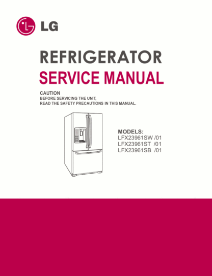 LG Refrigerator Service Manual 51