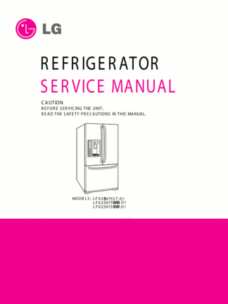LG Refrigerator Service Manual 53