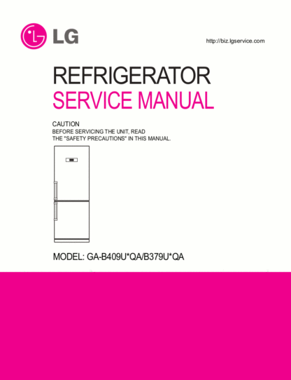 LG Refrigerator Service Manual 62