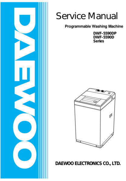 Daewoo Washer Service Manual 12