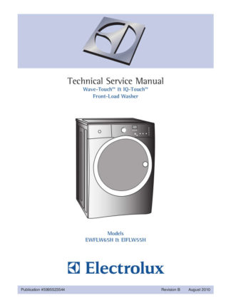 Electrolux Washer Service Manual 04