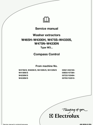 Electrolux Washer Service Manual 07