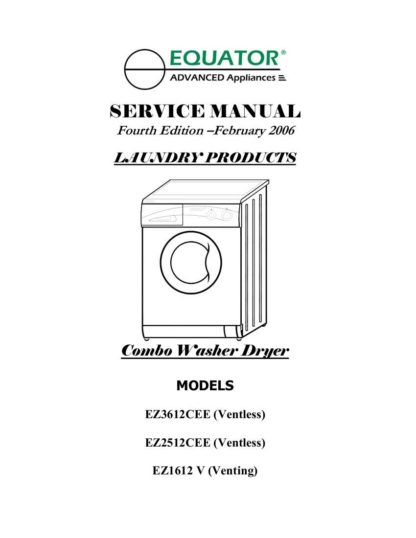 Equator Washer Service Manual 02