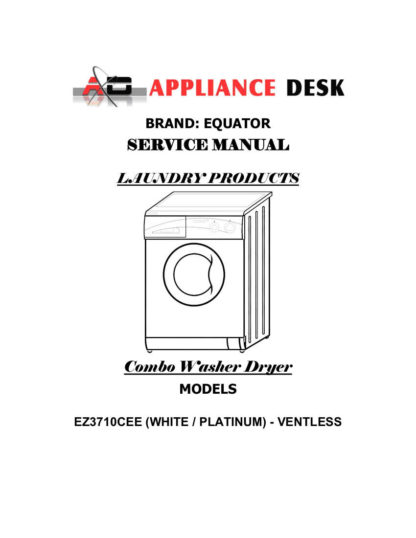 Equator Washer Service Manual 04