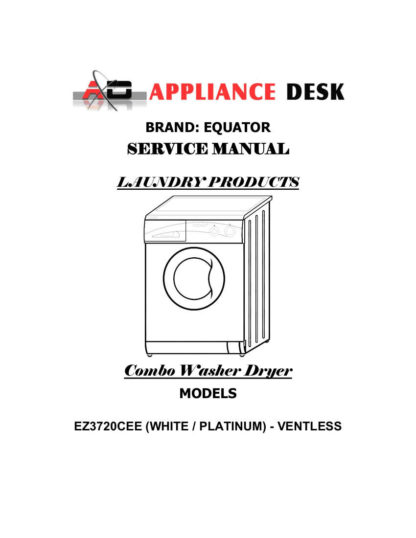 Equator Washer Service Manual 05