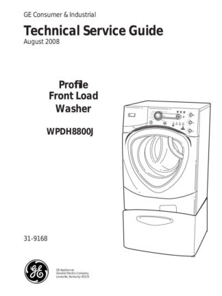 GE Washer Service Manual 15