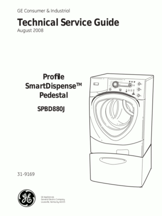 GE Washer Service Manual 16