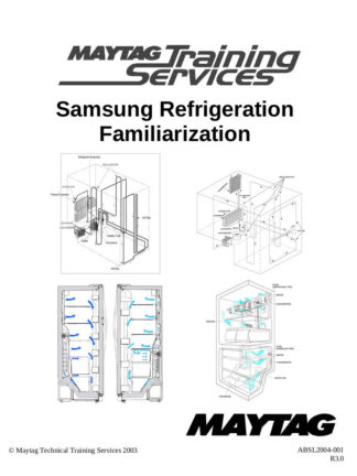 Samsung Refrigerator Service Manual 02