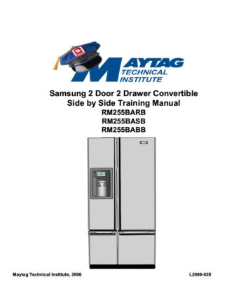 Samsung Refrigerator Service Manual 05