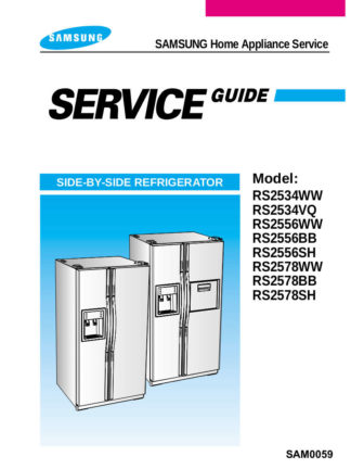 Samsung Refrigerator Service Manual 07