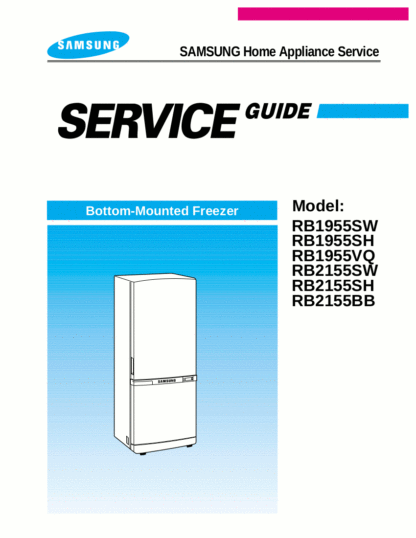 Samsung Refrigerator Service Manual 09