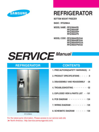 Samsung Refrigerator Service Manual 13
