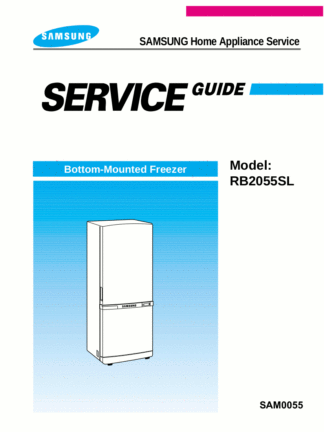 Samsung Refrigerator Service Manual 15