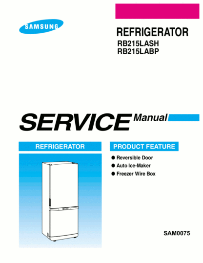 Samsung Refrigerator Service Manual 17