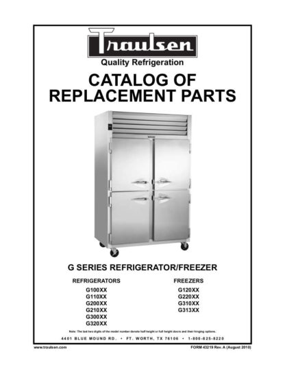 Traulsen Refrigerator Service Manual 03