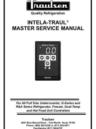Traulsen Refrigerator Service Manual 04