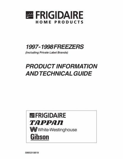 Universal Multiflex Air Refrigerator Service Manual Model 01