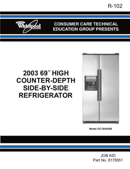 Whirlpool Refrigerator Service Manual 7
