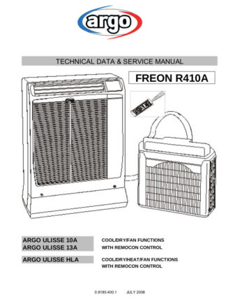 Argo Air Conditioner Service Manual 07