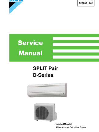 Daikin Air Conditioner Service Manual 02