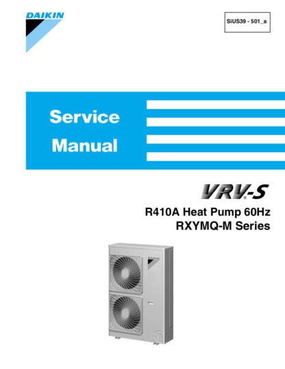 Daikin Air Conditioner Service Manual 04