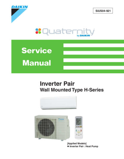 Daikin Air Conditioner Service Manual 09