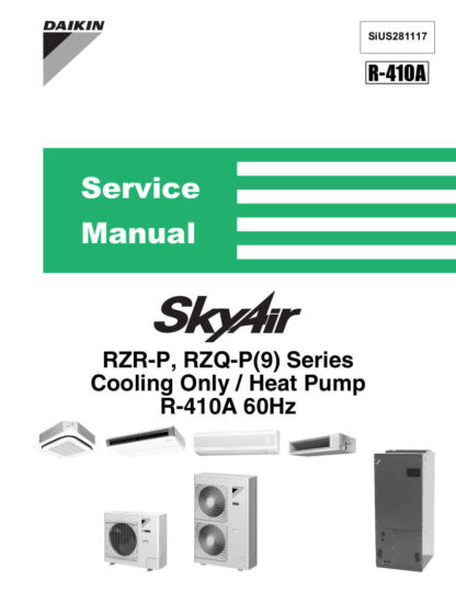 Daikin Air Conditioner Service Manual 18