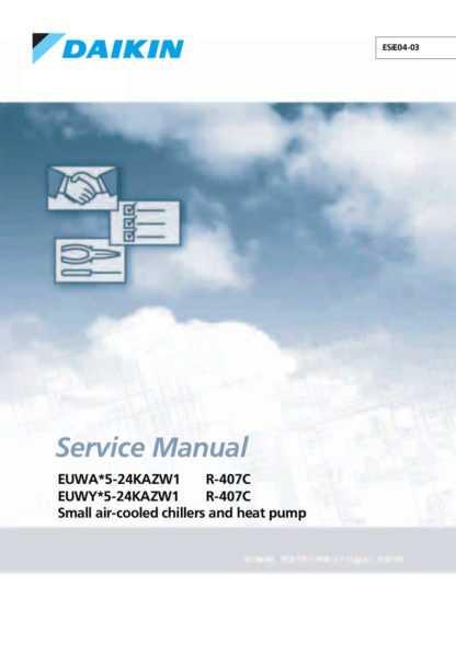 Daikin Air Conditioner Service Manual 30
