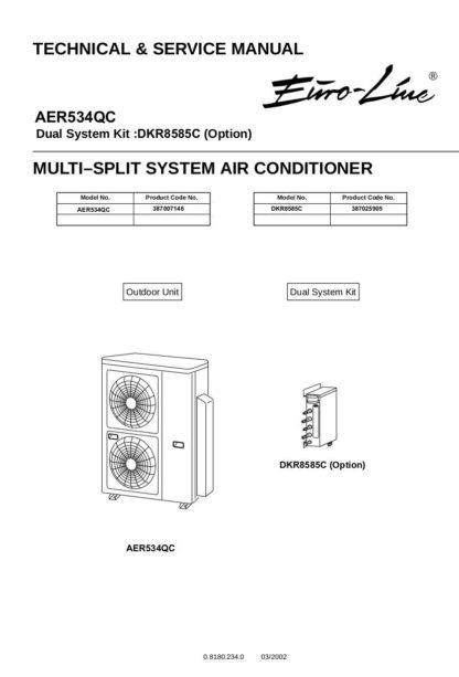 Euro-Line Air Conditioner Service Manual 03