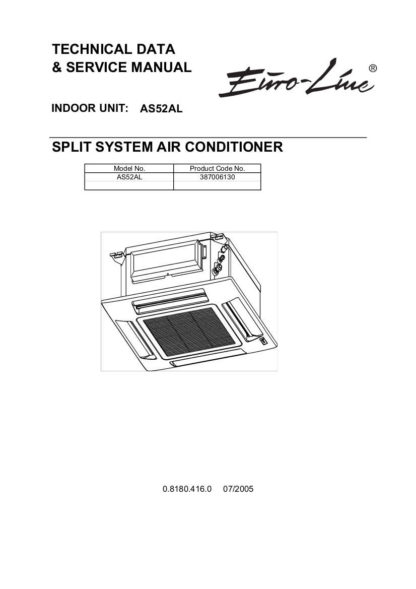 Euro-Line Air Conditioner Service Manual 08
