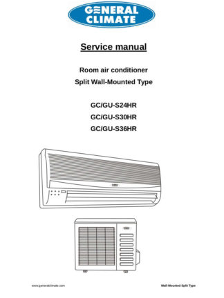 General Climate Air Conditioner Service Manual 02