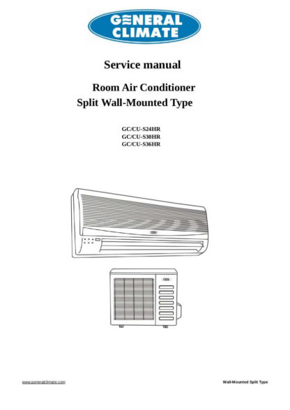 General Climate Air Conditioner Service Manual 04