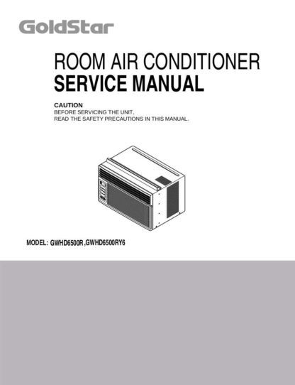 Goldstar Air Conditioner Service Repair Manual 03
