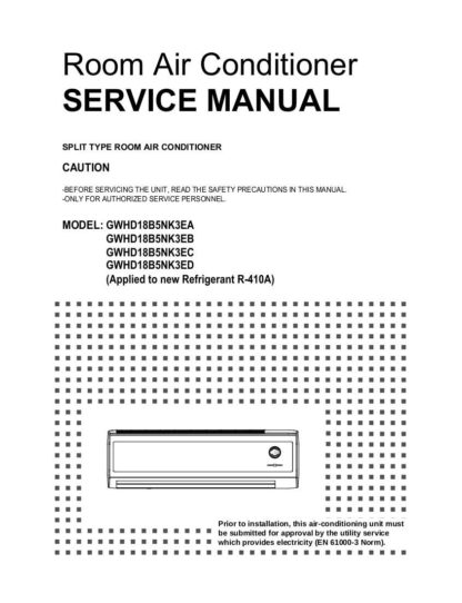 Gree Air Conditioner Service Manual 02
