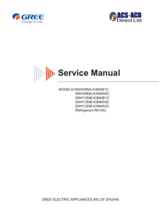 Gree Air Conditioner Service Manual 05
