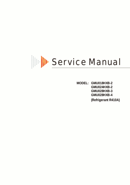 Grunaire Air Conditioner Service Manual 04