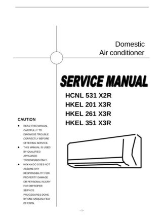 Haier Air Conditioner Service Manual 16