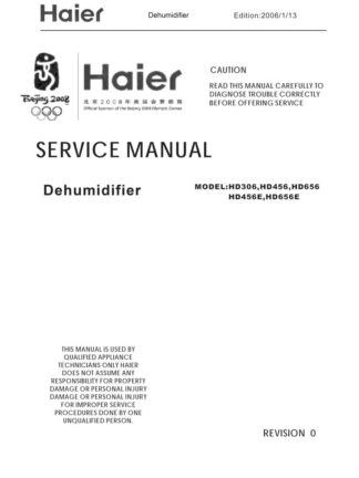 Haier Air Conditioner Service Manual 33