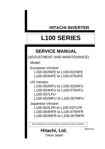 Hitachi Air Conditioner Service Manual 15