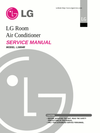 LG Air Conditioner Service Manual 16