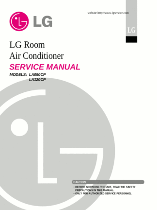 LG Air Conditioner Service Manual 17