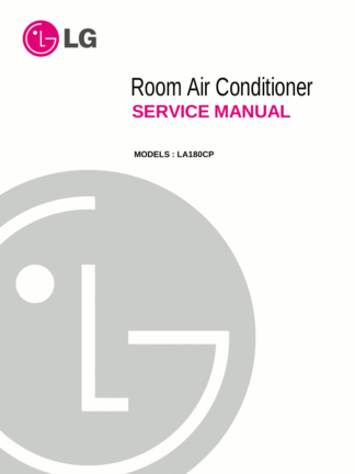 LG Air Conditioner Service Manual 19