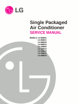 LG Air Conditioner Service Manual 23