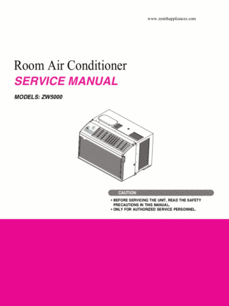 LG Air Conditioner Service Manual 31