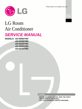 LG Air Conditioner Service Manual 50