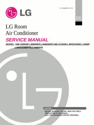 LG Air Conditioner Service Manual 51
