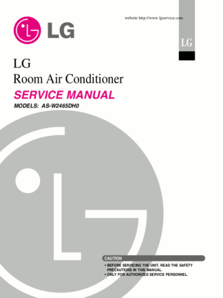 LG Air Conditioner Service Manual 59
