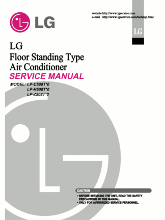 LG Air Conditioner Service Manual 61