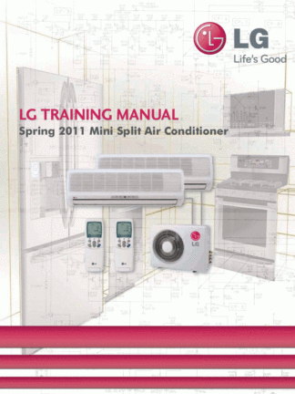 LG Air Conditioner Service Manual 71