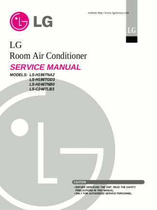LG Air Conditioner Service Manual 79